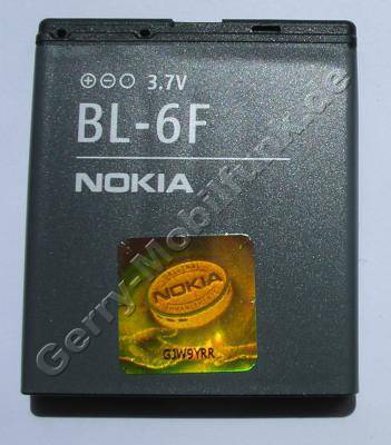 BL-6F original Akku Nokia N95 8GB 1200mAh LiPolymer Akku mit Hologramm