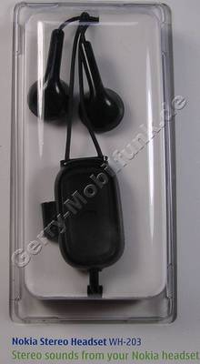 Stereo Headset WH-203 original Nokia 6600i slide