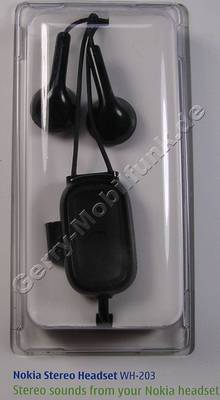 Stereo Headset WH-203 original Nokia 6700 classic Stereo Headset WH-203 original Nokia 6700 classic