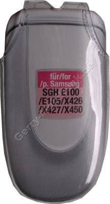 Kondomtasche fr Samsung X450 exclusiv invisible case transparent , unaufflliger und effektiver Schutz fr Ihr Handy
