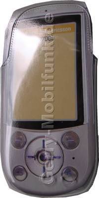 Kondomtasche fr SonyEricsson S700 exclusiv invisible case  transparent, unaufflliger und effektiver Schutz fr Ihr Handy