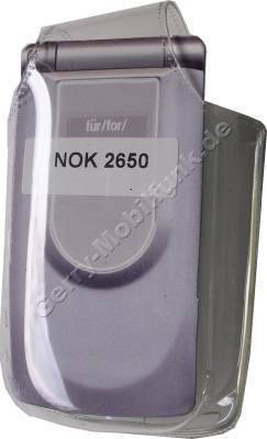 Kondomtasche fr Nokia 2650 exclusiv invisible case transparent , unaufflliger und effektiver Schutz fr Ihr Handy