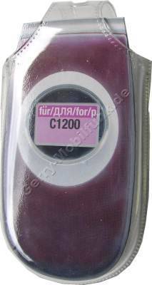 Kondomtasche fr LG 1200 exclusiv invisible case transparent , unaufflliger und effektiver Schutz fr Ihr Handy