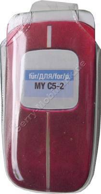 Kondomtasche fr Sagem MyC5-2 exclusiv invisible case transparent , unaufflliger und effektiver Schutz fr Ihr Handy