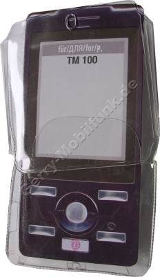 Kondomtasche fr Sharp TM100 exclusiv invisible case transparent , unaufflliger und effektiver Schutz fr Ihr Handy