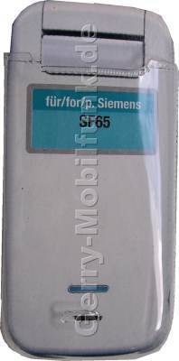 Kondomtasche fr Siemens SF65 exclusiv invisible case transparent , unaufflliger und effektiver Schutz fr Ihr Handy