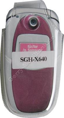 Kondomtasche fr Samsung X640 exclusiv invisible case transparent , unaufflliger und effektiver Schutz fr Ihr Handy
