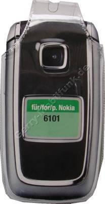Kondomtasche fr Nokia 6101 exclusiv invisible case transparent , unaufflliger und effektiver Schutz fr Ihr Handy