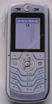 Kondomtasche fr Motorola L6 exclusiv invisible case transparent , unaufflliger und effektiver Schutz fr Ihr Handy