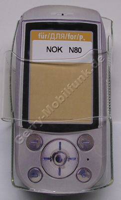 Kondomtasche fr Nokia N80 exclusiv invisible case transparent , unaufflliger und effektiver Schutz fr Ihr Handy