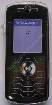 Kondomtasche fr Motorola L7 exclusiv invisible case transparent , unaufflliger und effektiver Schutz fr Ihr Handy