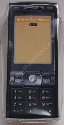 Kondomtasche fr SonyEricsson K800 exclusiv invisible case  transparent, unaufflliger und effektiver Schutz fr Ihr Handy