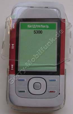 Kondomtasche fr Nokia 5300 exclusiv invisible case transparent , unaufflliger und effektiver Schutz fr Ihr Handy