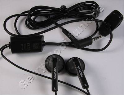 HS-47 Stereo-Headset black Original Nokia 5310 incl. AD53 Adapter