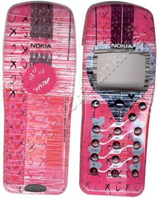 SKR-10 Original Nokia Komplettschale 3210 Lasting Love (Oberschale, Cover)