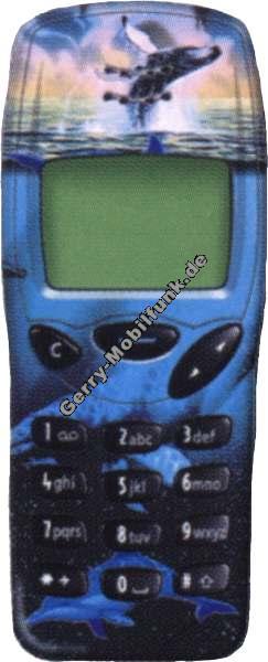 Cover fr Nokia 3210 Blue Dolphin Zubehroberschale nicht original