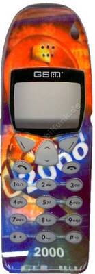 Oberschale Airbrush fr Nokia 6110 2000 Zubehroberschale nicht original (cover)