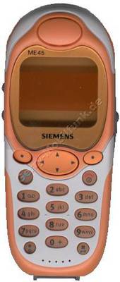 Gehuseoberteil Siemens ME45 funky orange incl. Displayglas, Tastenmatte und Hrkapsel (Gehuseoberschale) Cover, Tastaturplatine, Tastaturmodul