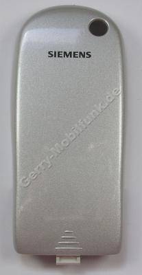 Akkufachdeckel silber Siemens C45 silber original Batteriefachdeckel silver