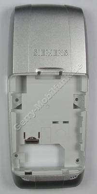 Unterschale Siemens A75 original silber (Gehuserahmen, Gehusetrger) Cover mit Vibrationsmotor, Mikrofon, interne Antenne, Simkartenhalter