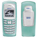 Original Nokia 2100 Cover light blue CC-8D  (Oberschale + Rckenschale)
