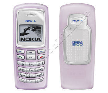 Original Nokia 2100 Cover purple CC-7D  (Oberschale + Rckenschale)