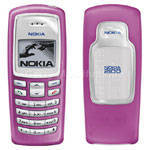 Original Nokia 2100 Cover fuchsia CC-5D  (Oberschale + Rckenschale)