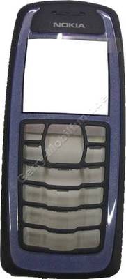 Original Nokia 3100 Cover dunkel blau Oberschale mit Displayscheibe