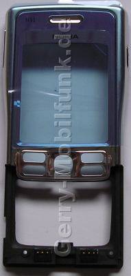 Oberschale Original Nokia N91 A-Cover light blue Chrome
