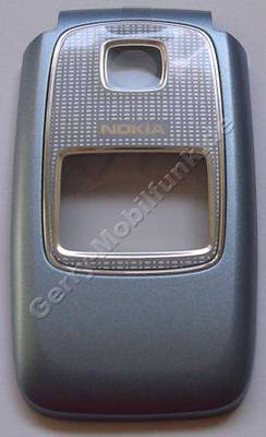 Oberschale kleines Display Nokia 6103 blau, original Oberschale mit Displayscheibe Auen