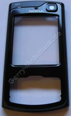 Oberschale Schieber Nokia N80 schwarz, Cover
