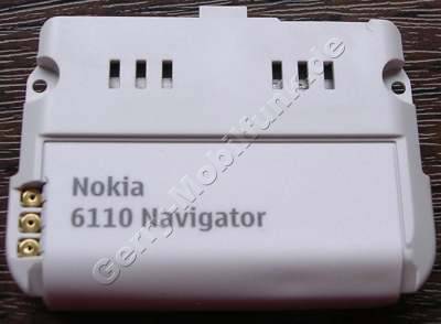 Antennenabdeckung Nokia 6110 Navigator Navigation  original Abdeckung Antenne, Antennen Cover incl. IHF-Lautsprecher ( Freisprech Stereo Lautsprecher ) internes Antennenmodul, Antenne, Ersatzantenne