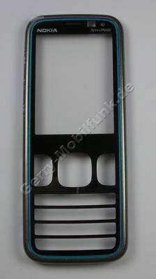 Oberschale grey/blue Original Nokia 5630 XpressMusic grau/blau A-Cover  mit Displayscheibe