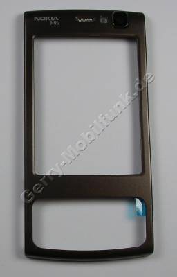 Oberschale copper Nokia N95 original A-Cover incl. Kamerascheibe und Lautsprecher