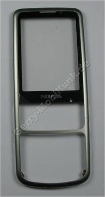 Oberschale silber Nokia 6700 Classic original A-Cover mit Displayscheibe, matt silver