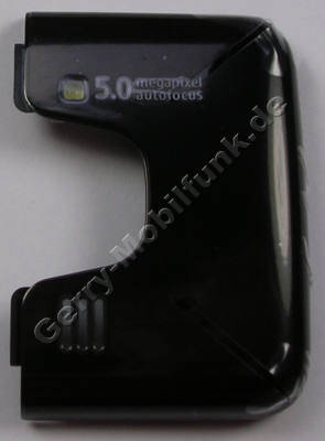 TopCover schwarz hochglanz Nokia 6700 Classic original Abdeckung polished black mit Blitzlicht