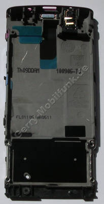 Oberschale pink Nokia X3-02 original A-Cover Rahmen, Unterteil vom Frontcover mit Lautsprecher und Headsetanschlu, PHF-Konnektor