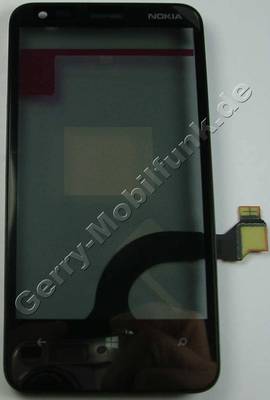 Displayscheibe, Touchpanel Nokia Lumia 620 original Digitizer, Touchscreen