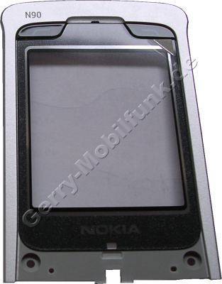 Unterschale Klappe Original Nokia N90 schwarz, Pearl Black