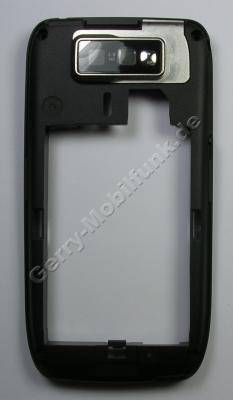 Unterschale Nokia E63 original Gehuserahmen, B-Cover mit Freisprechlautsprecher ( Buzzer ) Ladebuchse und Kamerascheibe