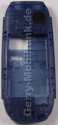 Unterschale dunkelblau Nokia 1616 original c-Cover darkblue Gehusetrger, Gehuserahmen mit Ladebuchse, Ladekonnektor, Lautsprecherdichtung, Mikrofongummi