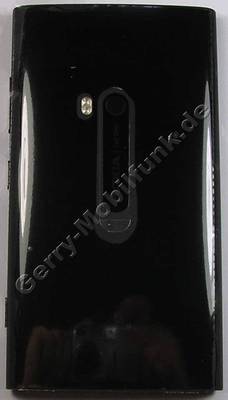 Unterschale, Rckenschale schwarz Nokia Lumia 920 original Back-Cover incl. Kamerascheibe, Blitzlicht LED, Capture key ( Seitentaste ) Fototaste, Einschalttaste, Lautstrketaste schwarz Akkufachdeckel, NFC-Antenne