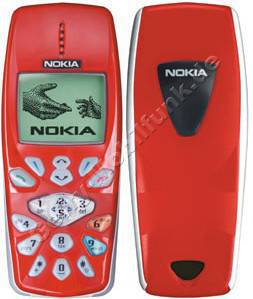 SKR-200 Original Nokia Komplettcover 3510 3510i Red Game (Oberschale)