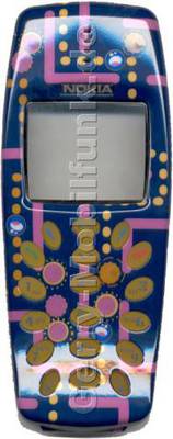 SKH-646 Original Nokia Cover 3510 3510i Pixelated ( mit Lichteffekt bei ankommenden Anrufen ) (Oberschale)