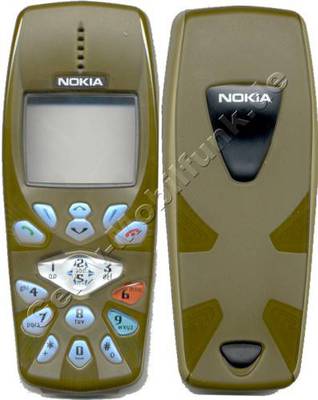 SKR-313 Original Nokia Komplettcover 3510 3510i Green Game  (Oberschale)