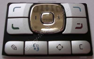 Kleine Tastenmatte grau Nokia N93 original Tastatur Mentasten