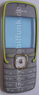 Tastenmatte Nokia 5500 hellgrau Original Tasten lightgrey mit Displayscheibe