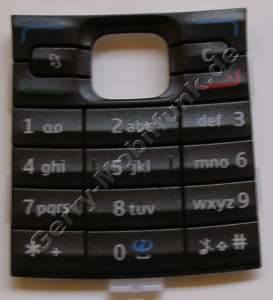 Tastenmatte schwarz Nokia E50 original Tastatur