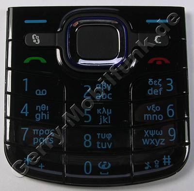 Tastenmatte greek schwarz Nokia 6220 classic original Tastatur mit griechischer Beschriftung