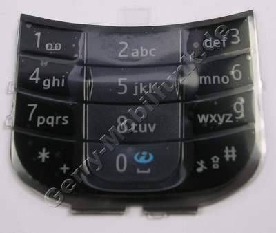 Telefon Tastenmatte schwarz Nokia 2680 slide original Tastatur T9 black